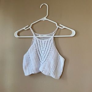 Milau white knit top from LF